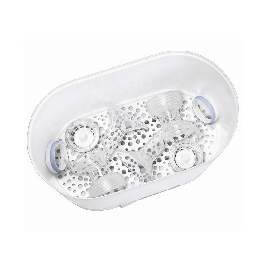 Stérilisateur électrique à vapeur 4 en 1 – Blanc 