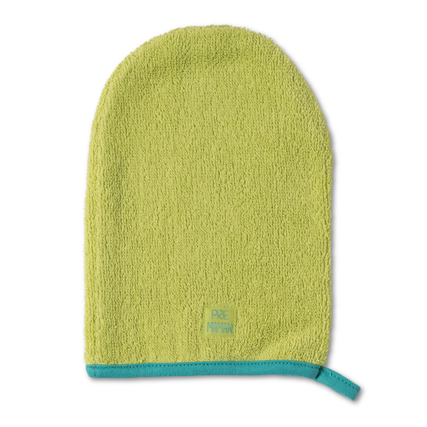 Lot de 2 gants de toilette en éponge 