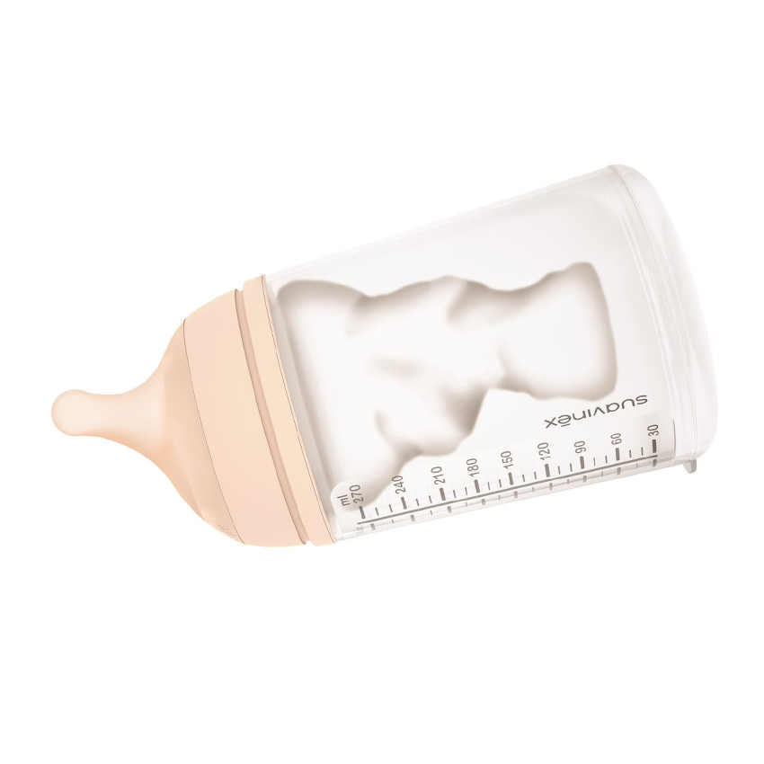 Set de biberon 180 ml et sucette 2 mois Zero.Zero 