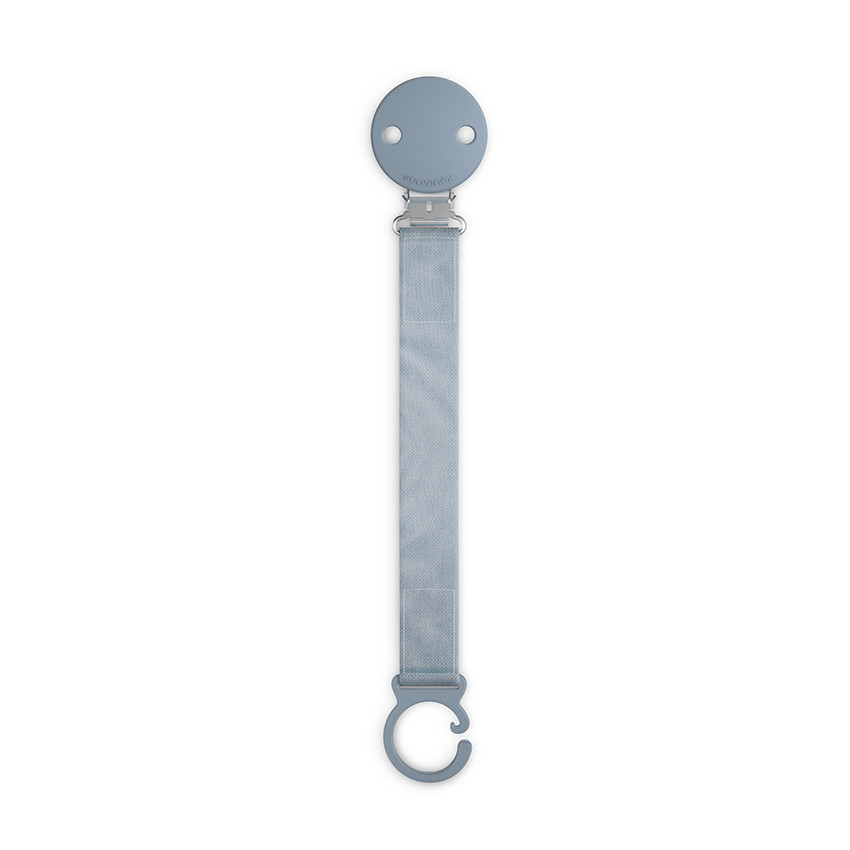 Sujetachupetes broche cinta de tela Wonder blauw intens 