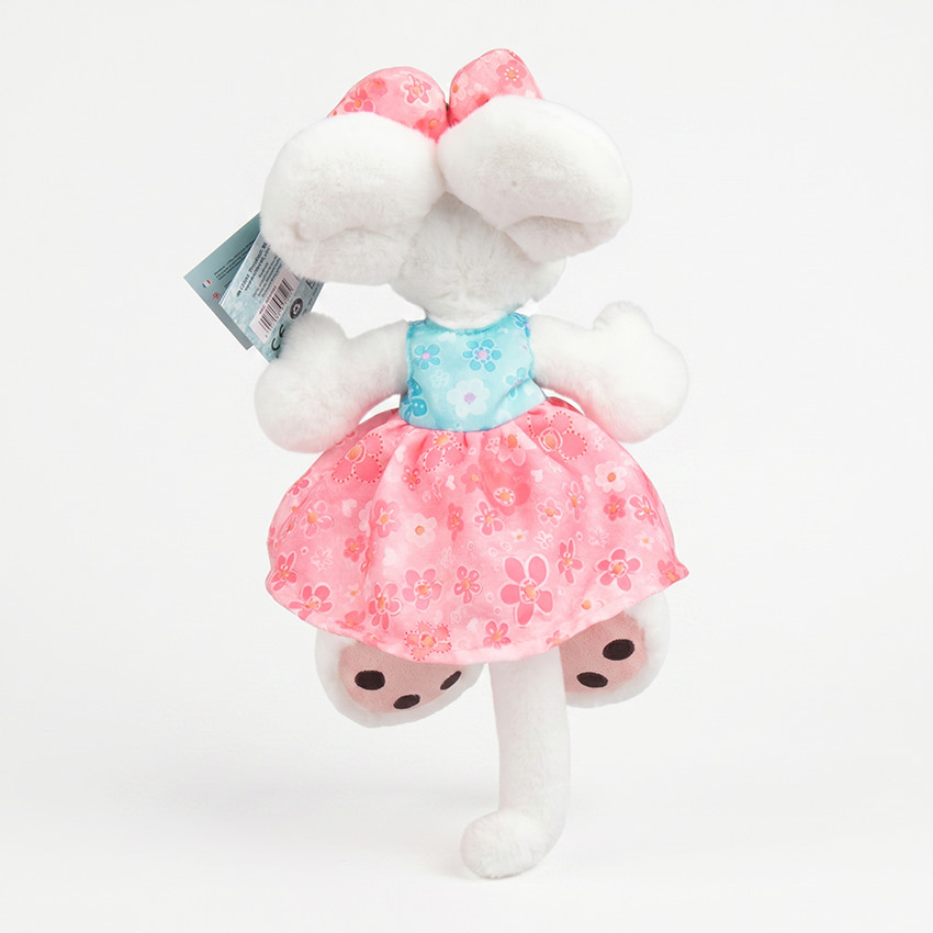 Diddlina-knuffel in zomerjurk - 20 cm 