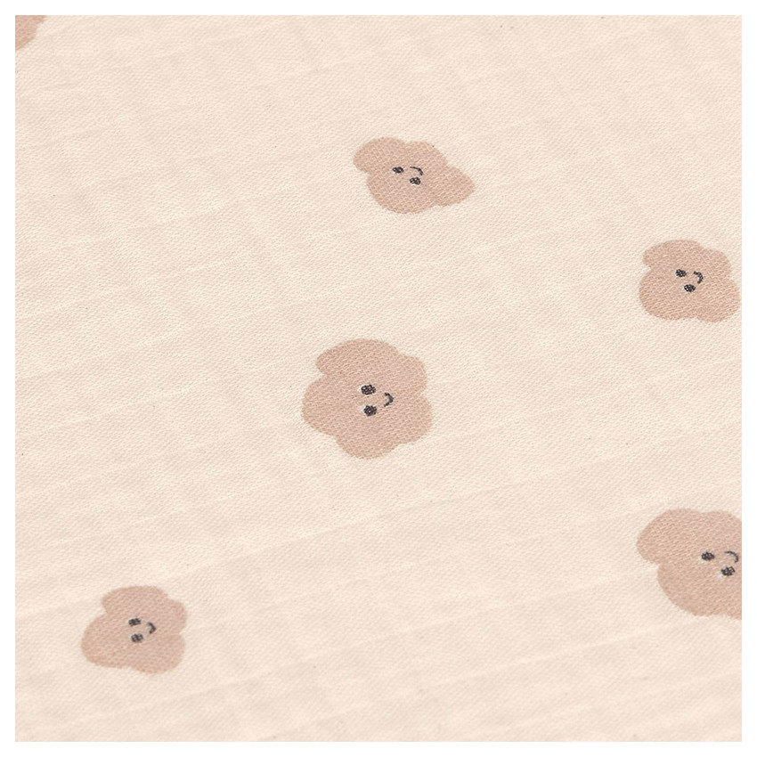 Set van 3 tetradoeken 60x60cm Tiny Team Mushroom 