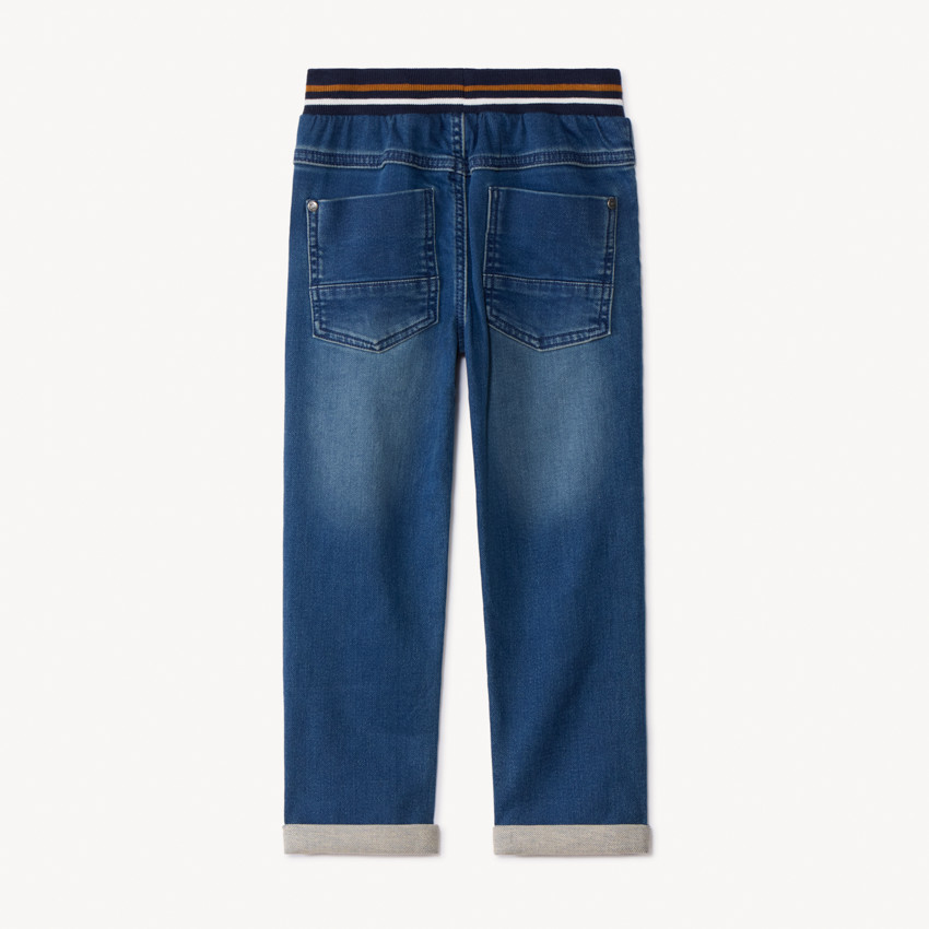 Jeans voor jongens met elastische denim 