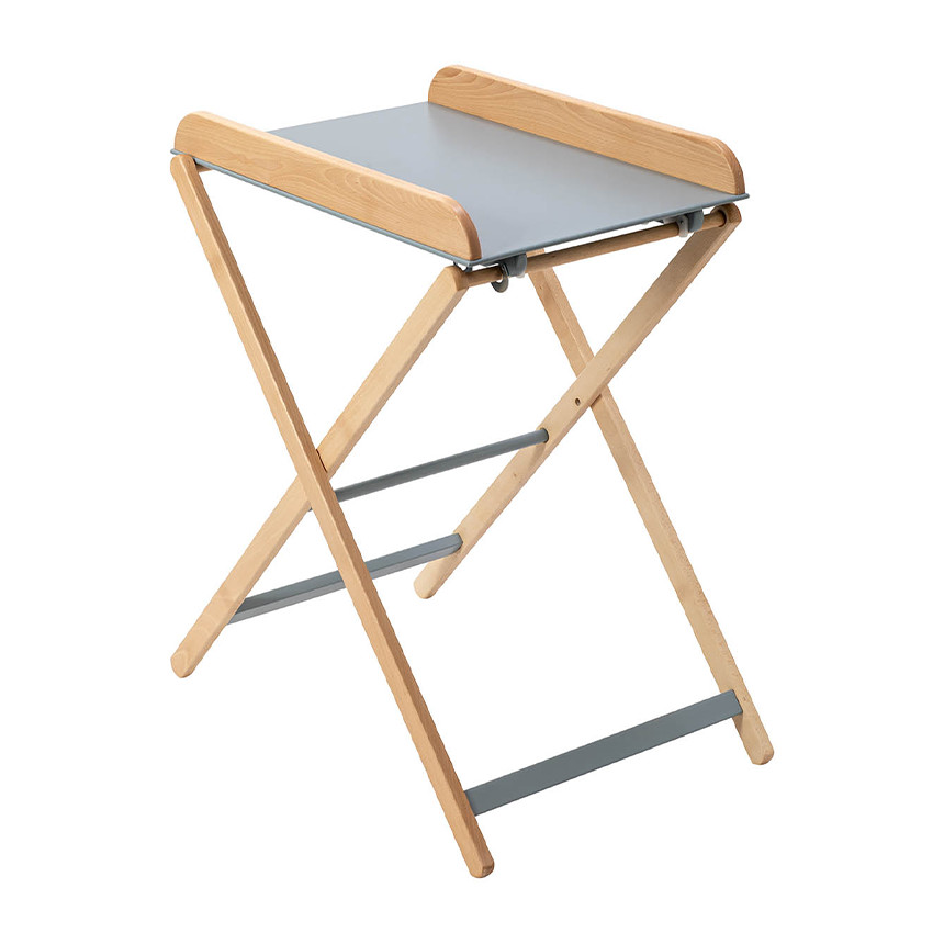 Table à langer pliante Jade hybride bleu gris 