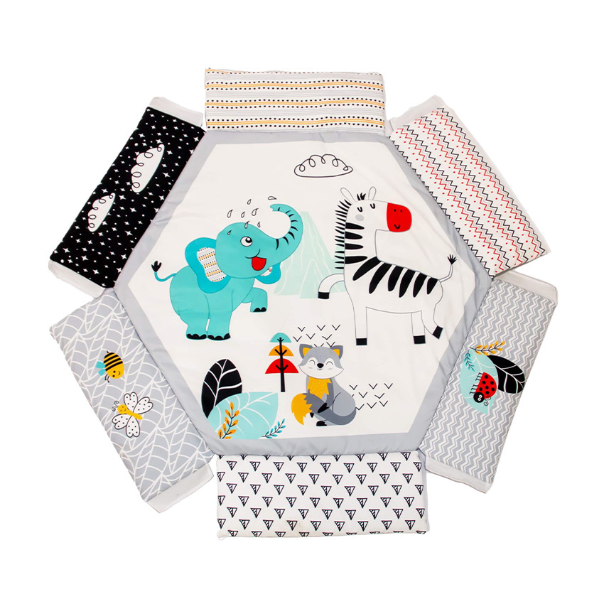 Tapis d'éveil Une nuit dans la jungle 