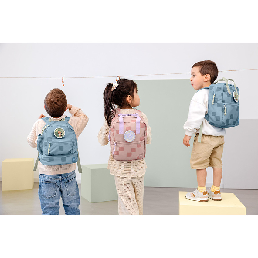 Sac à dos enfant Mini Patern carré Party Rose 