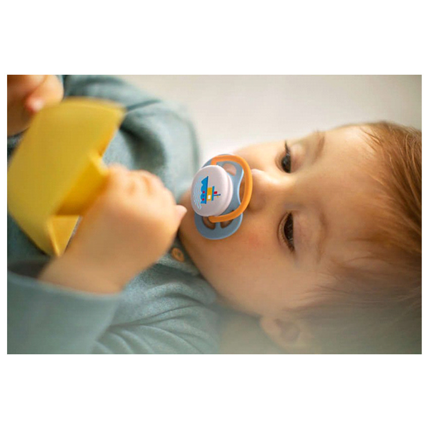 Sucette Ultra Air 0-6M Bleu - 2 pièces 