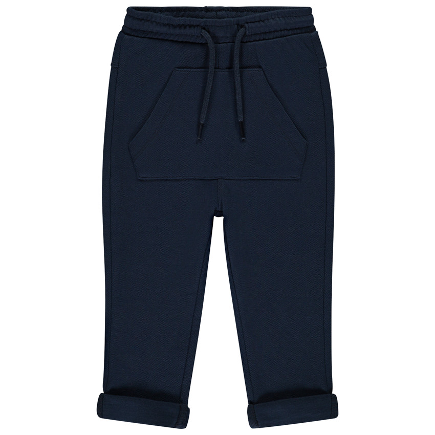Pantalon de jogging à poche kangourou pour bébé garçon 