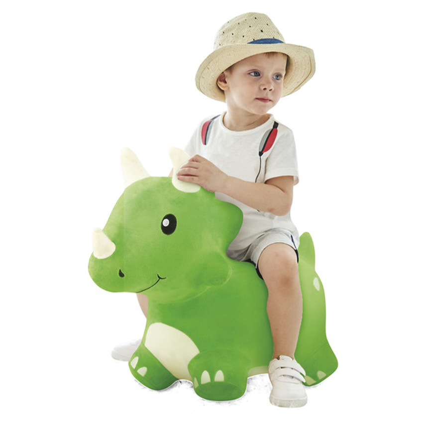 Dinosaure rebondissant ballon sauteur en tissus 18m+ 