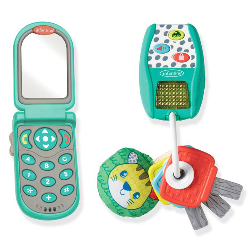Coffret mini me téléphone et clés 