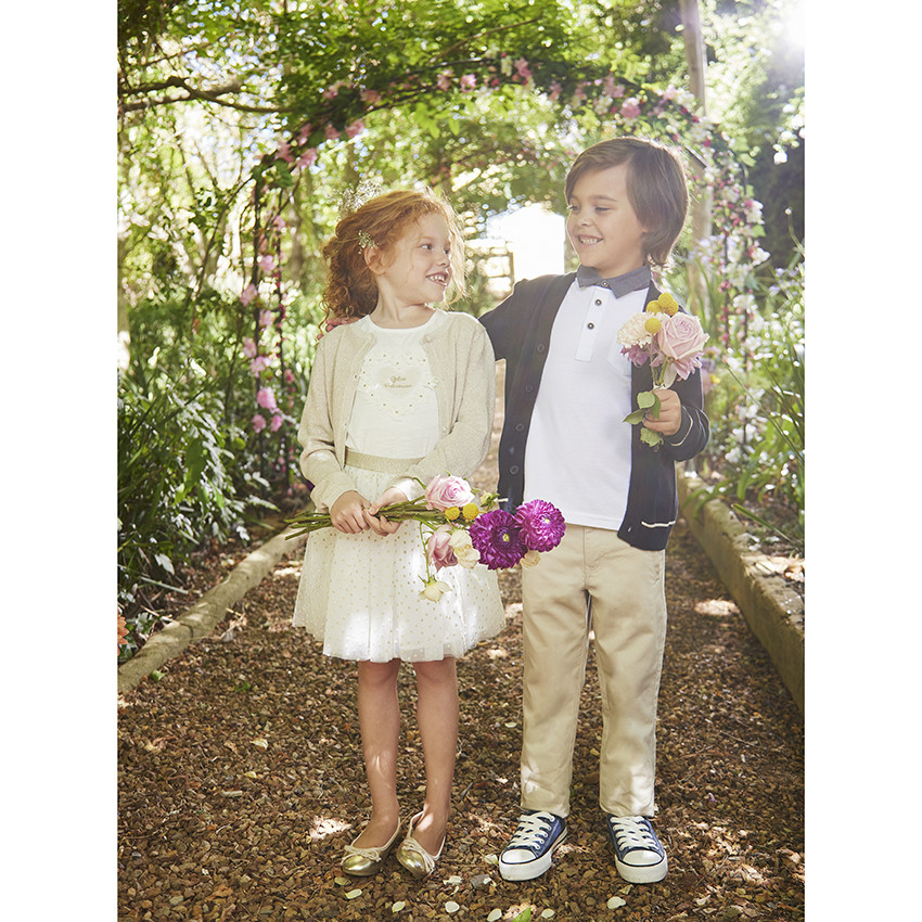 Gilet en maille pour garçon 