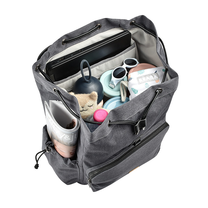 Sac à dos à langer Vancouver - Dark grey 