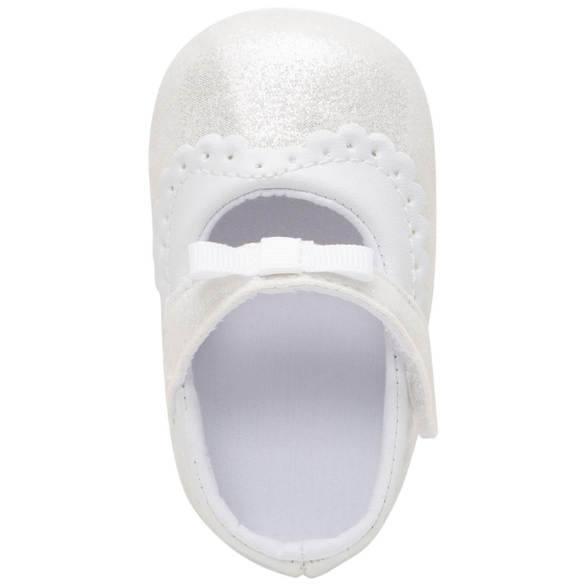 Soepele mary janes met glitters en fantasie-inzetstuk 