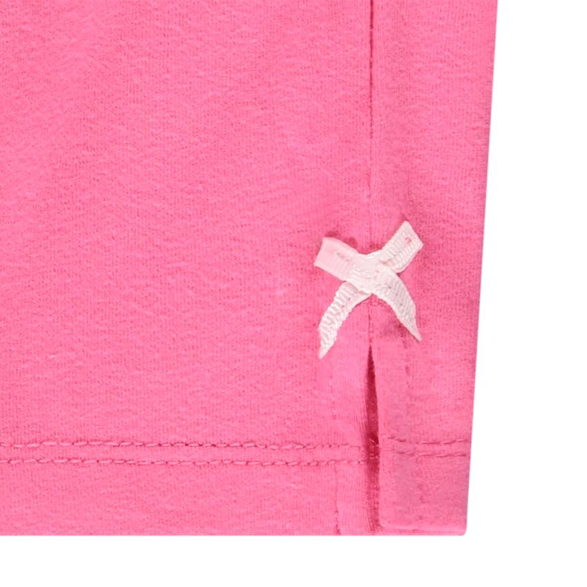 Ensemble en jersey fantaisie tunique + corsaire uni pour bébé fille 