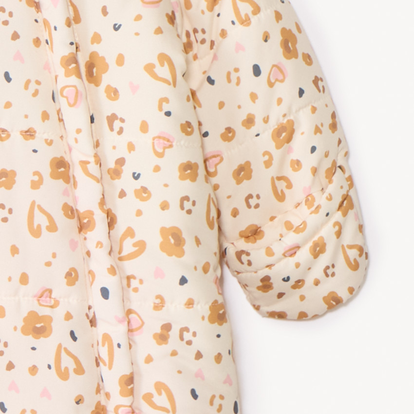 Pilotenpak met fantasieprint voor babymeisje met verschillende afwerkingen naargelang leeftijd 