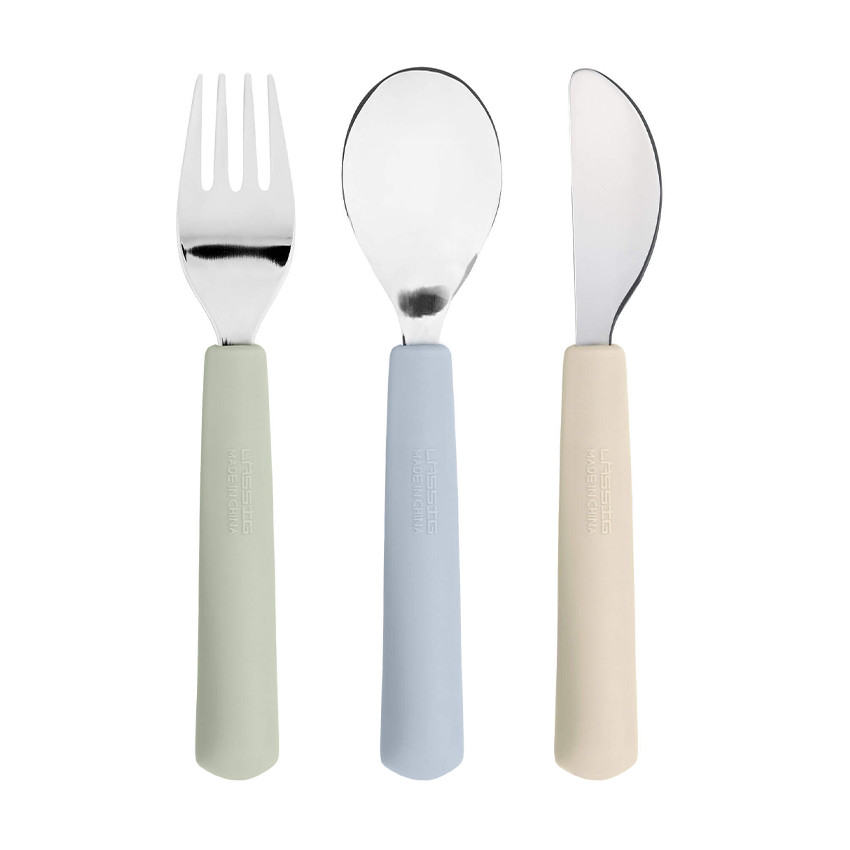 Set de 3 couverts enfants Happy Fruits Lemon 