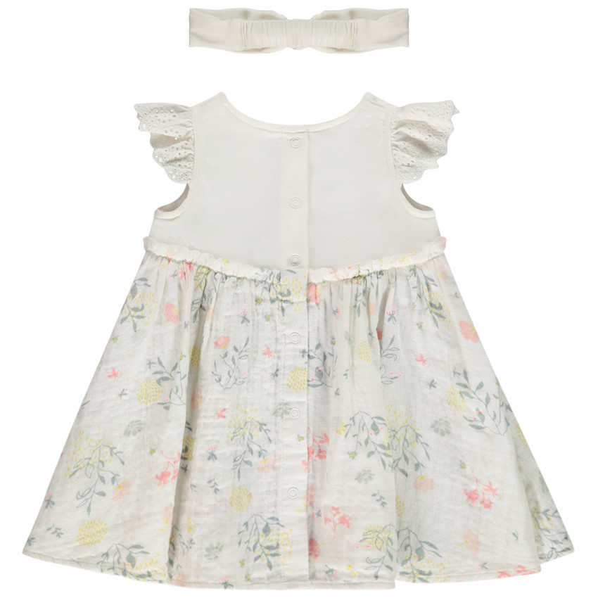 Tweedelig Set Met Bloemenprint Voor Baby Meisje 