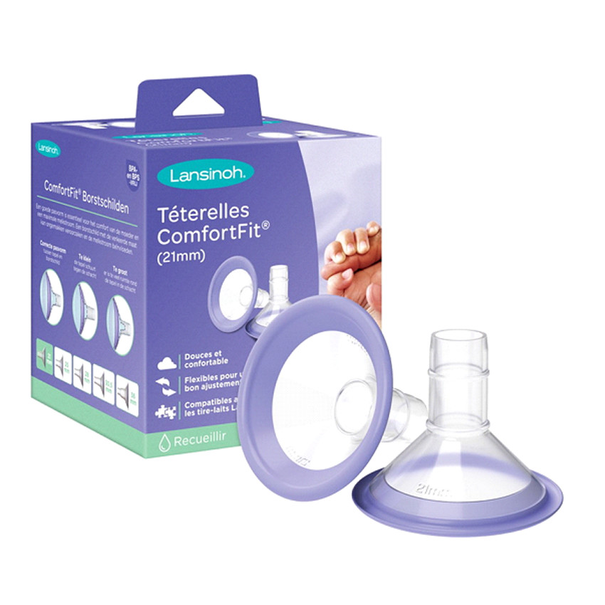 Téterelle Comfort Fit 21mm - 2 pièces  