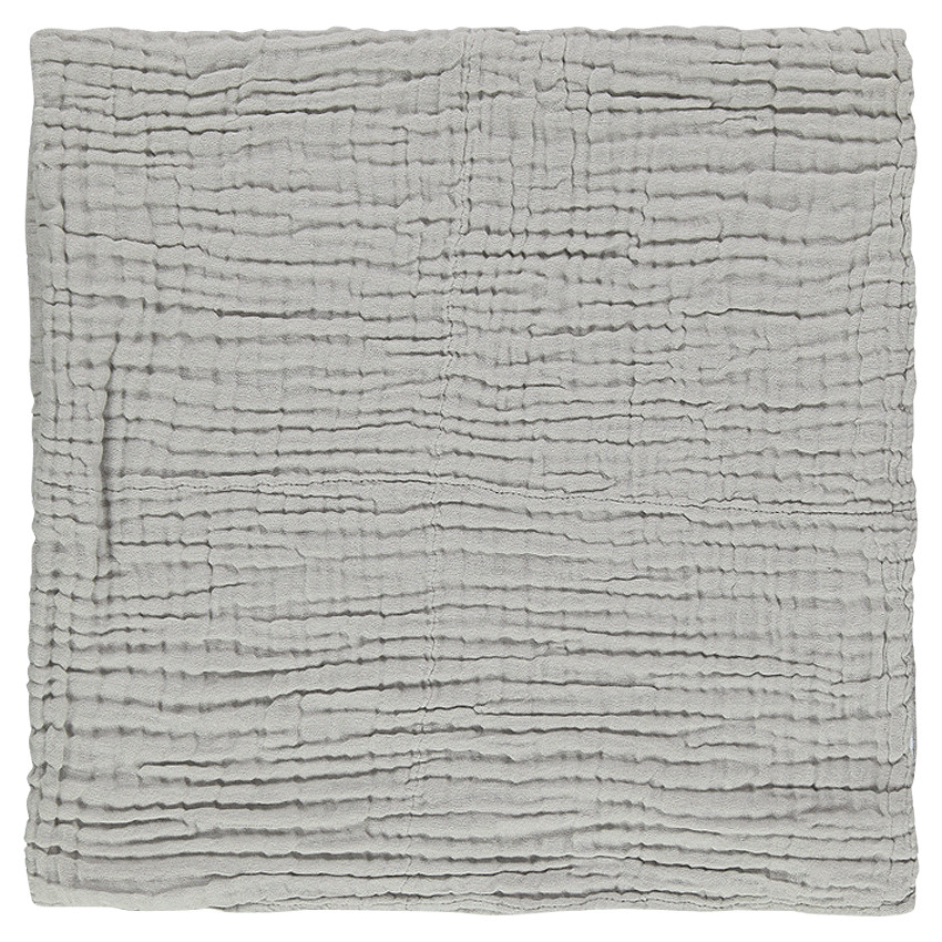 Deken in effen katoen 95 x 95 cm 