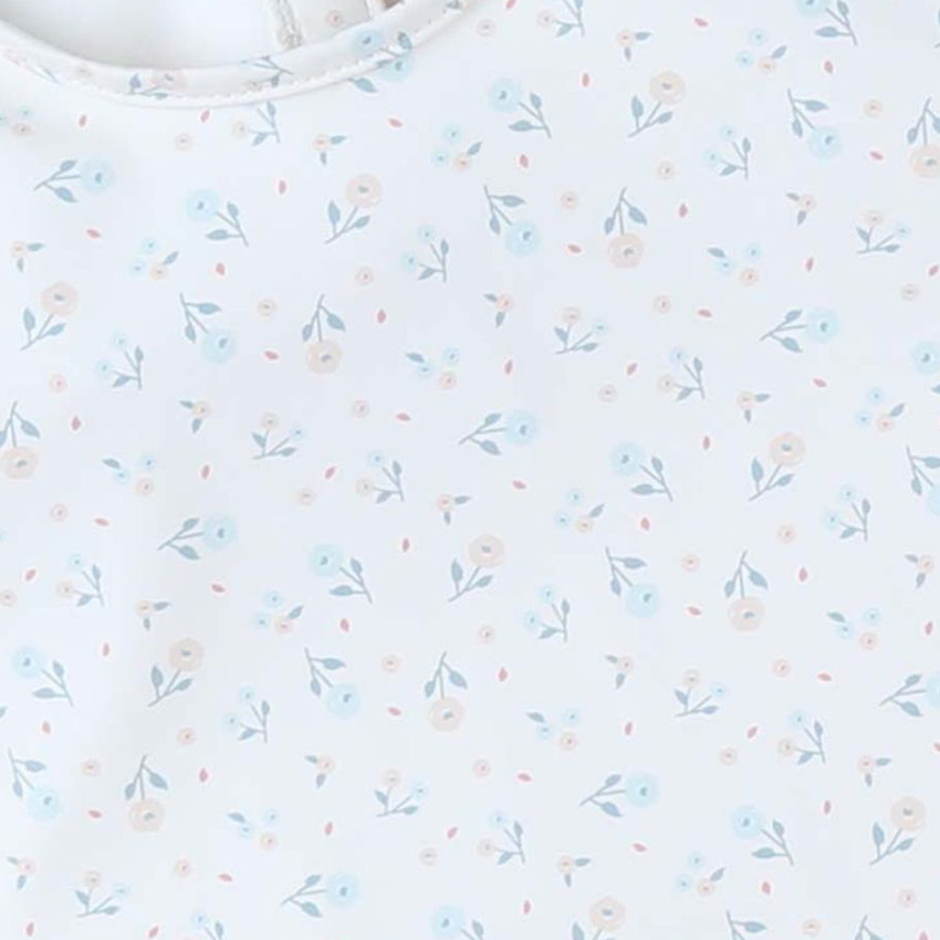 Bavoir tablier fleuri Romance  