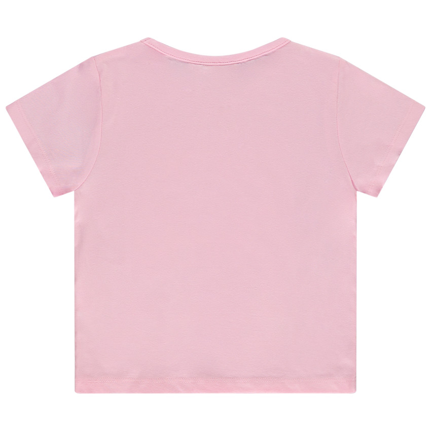 T-shirt manches courtes print fantaisie Barbie pour fille 