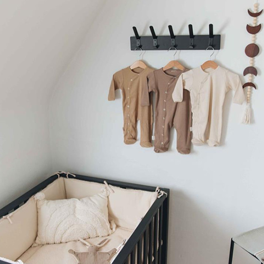 Pyjama met voetjes - 6M - Caramel 