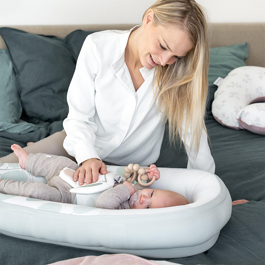 Cocoon Leaves Aqua Green 