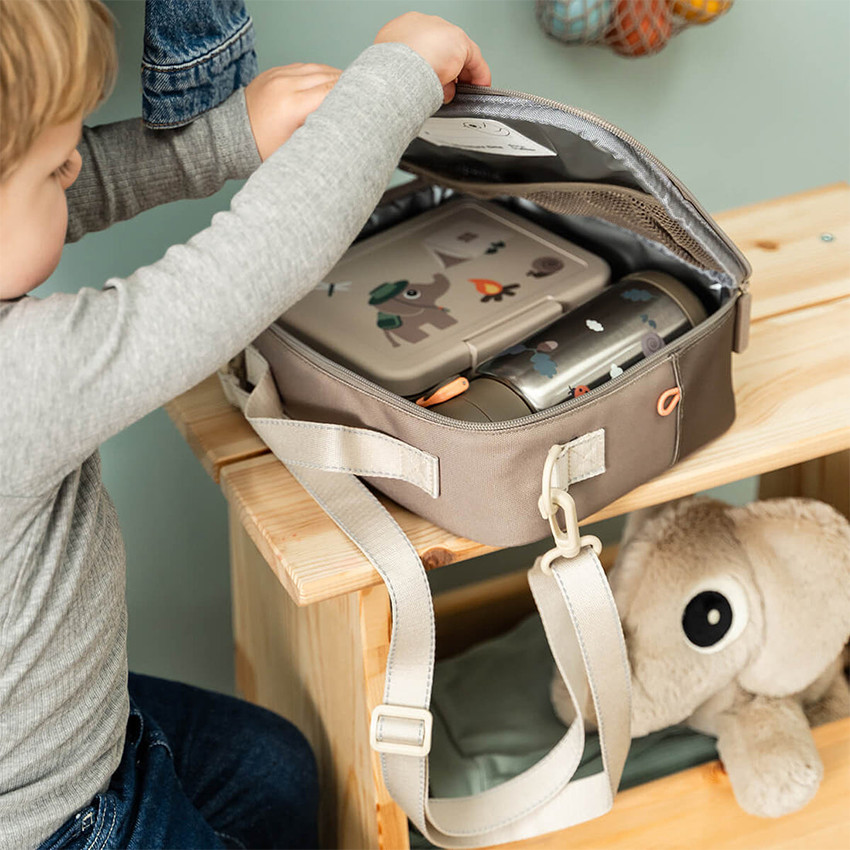 Sac-repas isotherme 4L Tiny Trails Sable  