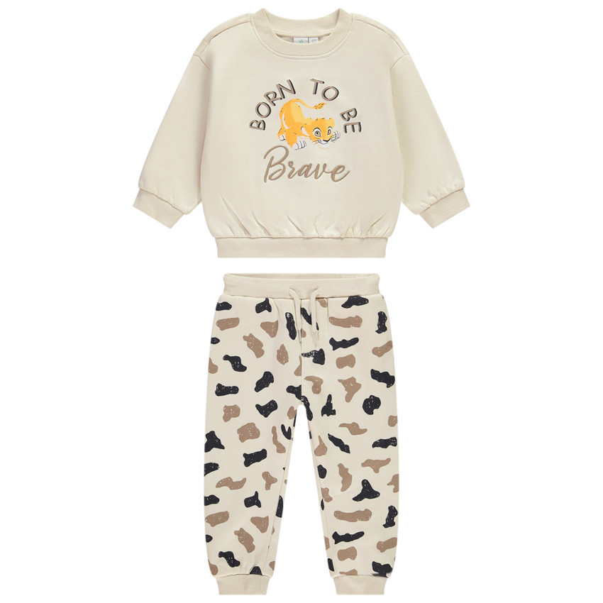 Ensemble jogging molleton Simba Disney pour bébé garçon 