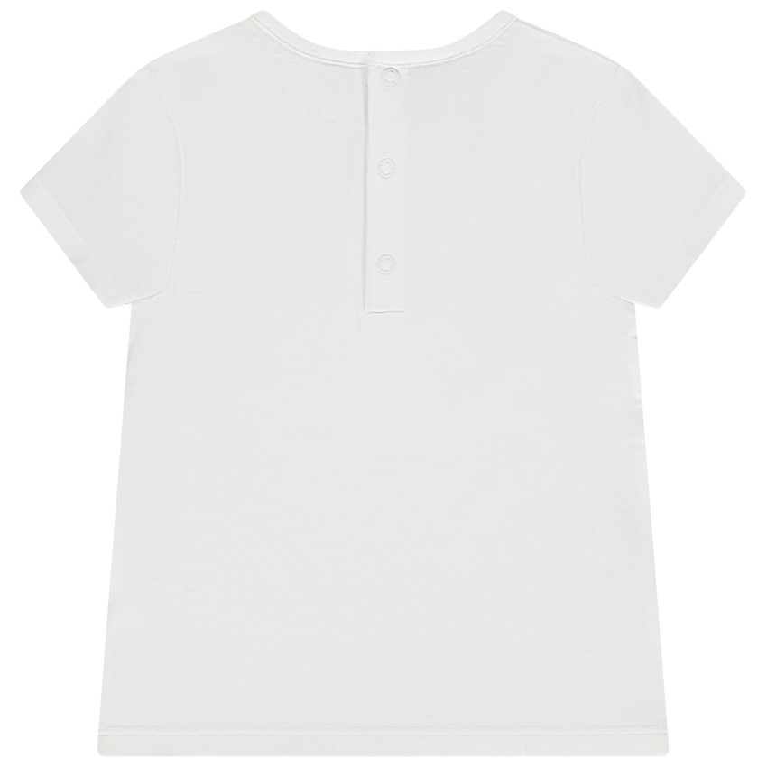 T-shirt manches courtes en jersey print fantaisie pour bébé fille 