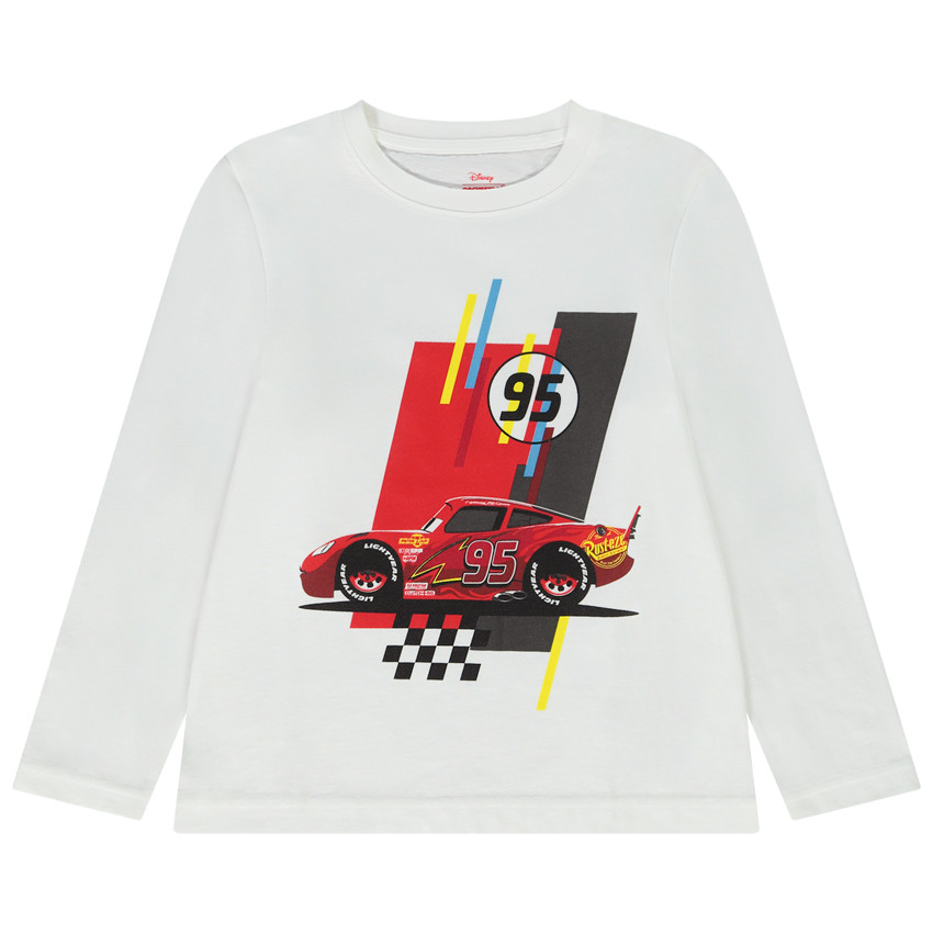 Lange mouwen T-shirt print Cars Disney voor jongens 