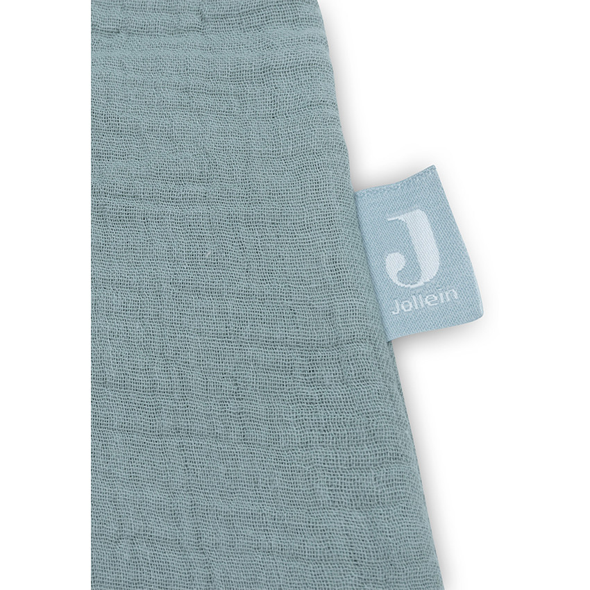 Gigoteuse sans manches 70cm gaze de coton Sea Green 