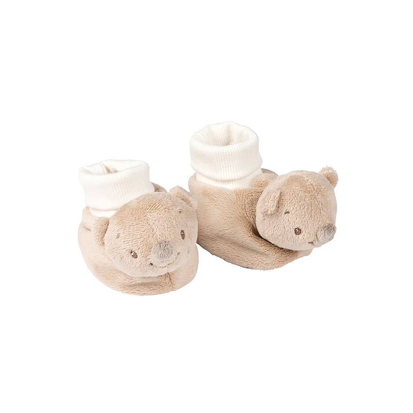Chaussons hochets Ours - Mia&Basile 