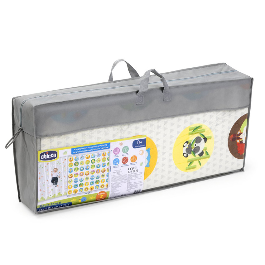 Speeltapijt XXL 200x180 cm opvouwbaar & omkeerbaar 