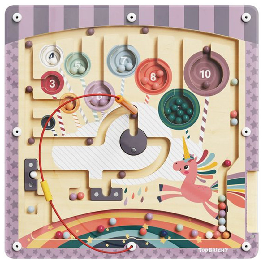 Doolhof Fantasie Eenhoorn Educatief spel 36m+ 