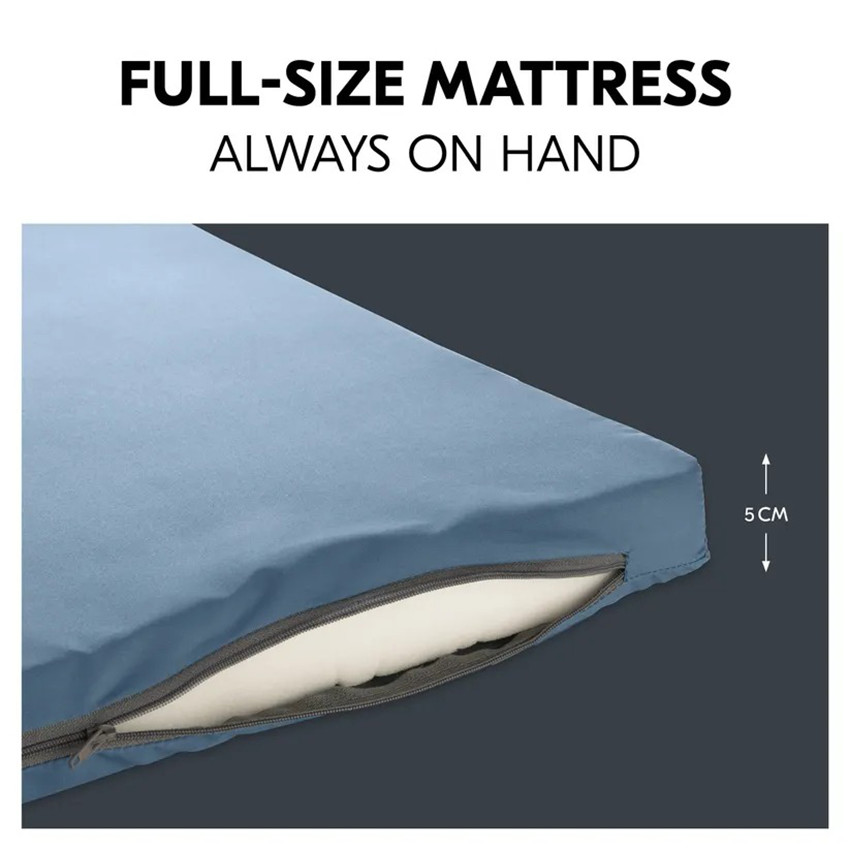 Park-reisbed + Matras Sleep N Play SQ Dark Blue 