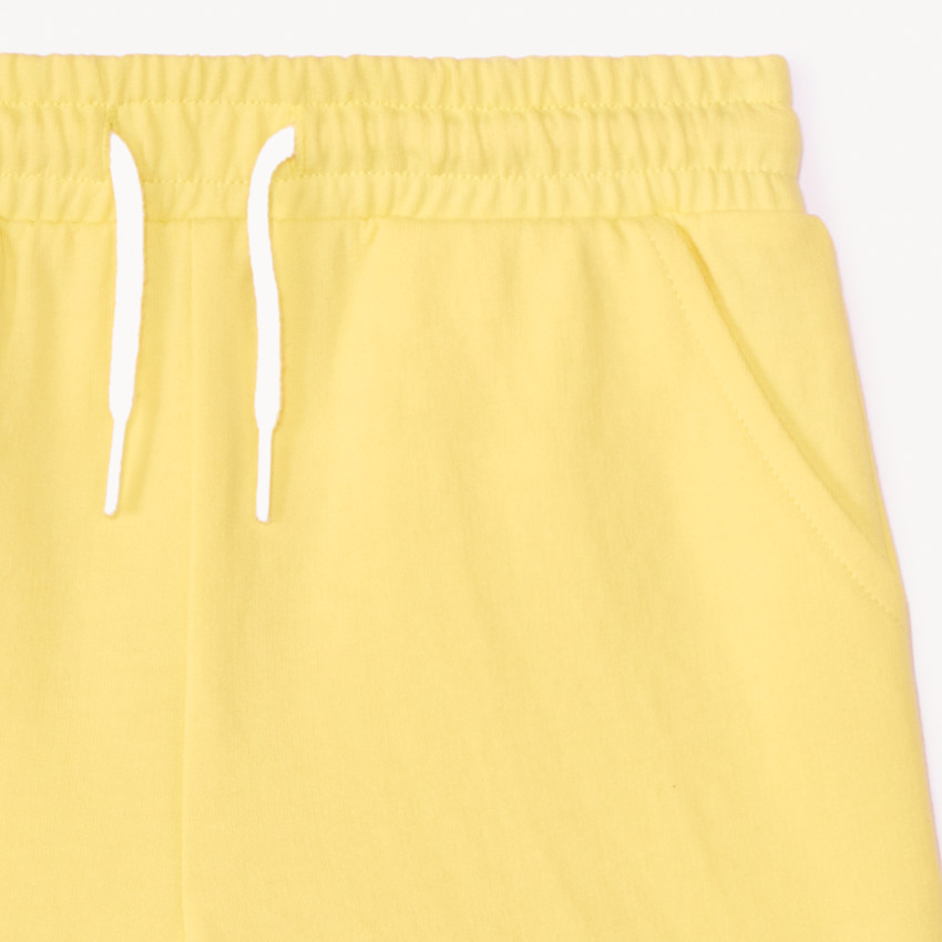 Short en molleton uni pour fille  