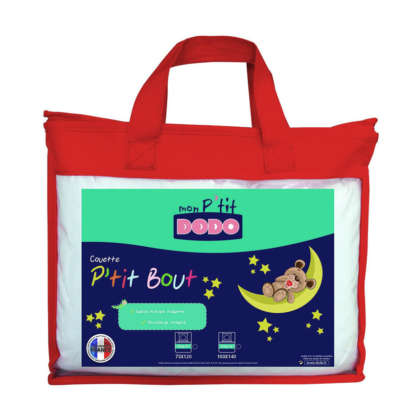 Couette Berceau P'tit Bout - Multi Lav' 