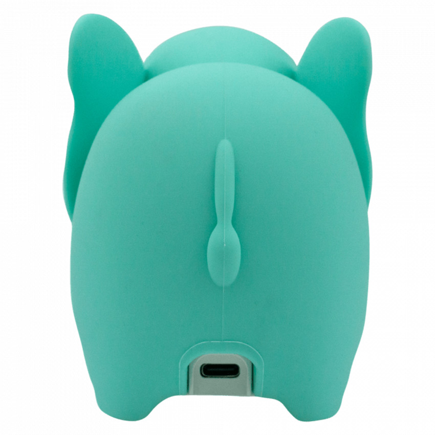 LED-nachtlampje Olifant Turquoise 
