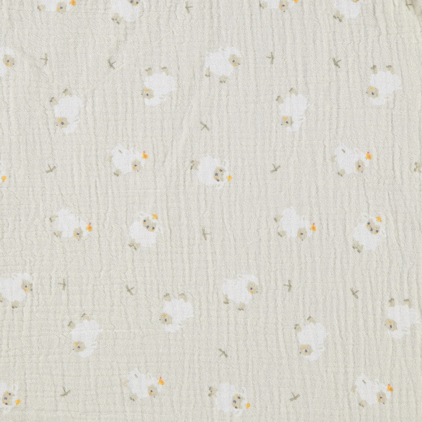 Set van 3 katoenen gaas luiers 70 x 70 cm La Vie à la Ferme 