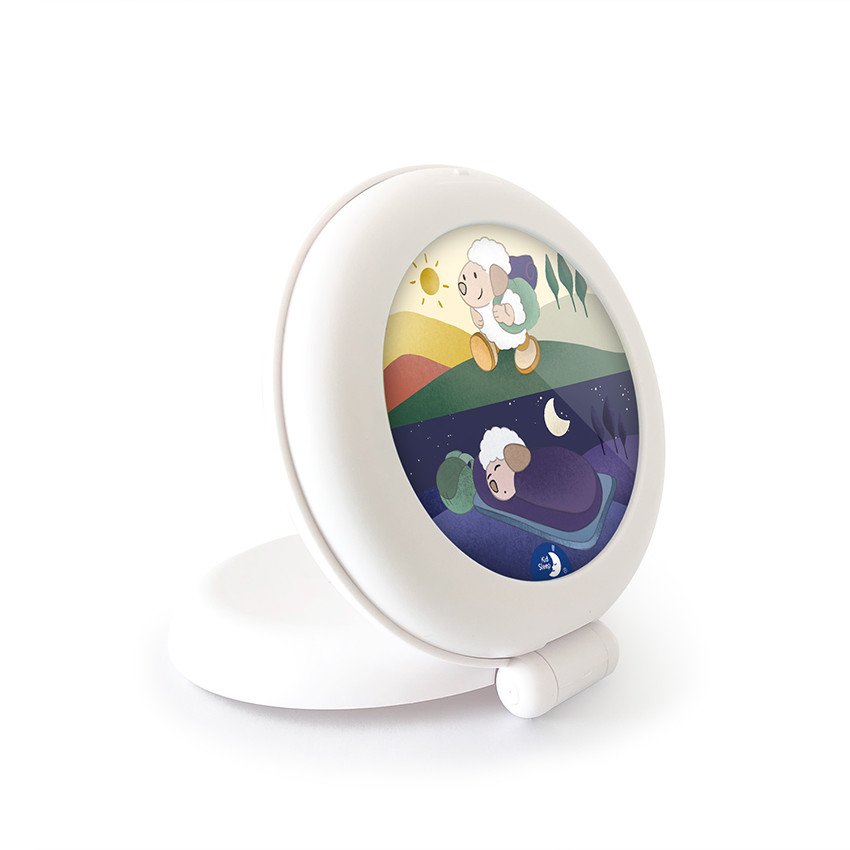 Réveil Kid'Sleep Globetrotter - Blanc 