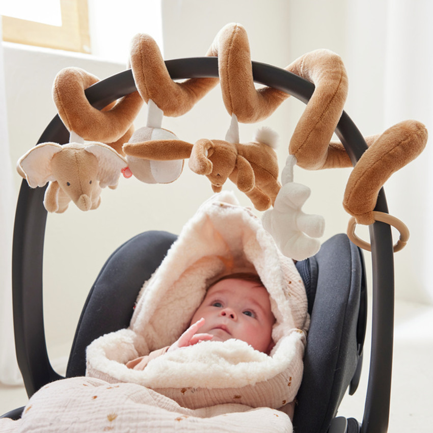 Spirale d'activités en veloudoux Bali, Moka & Snow 