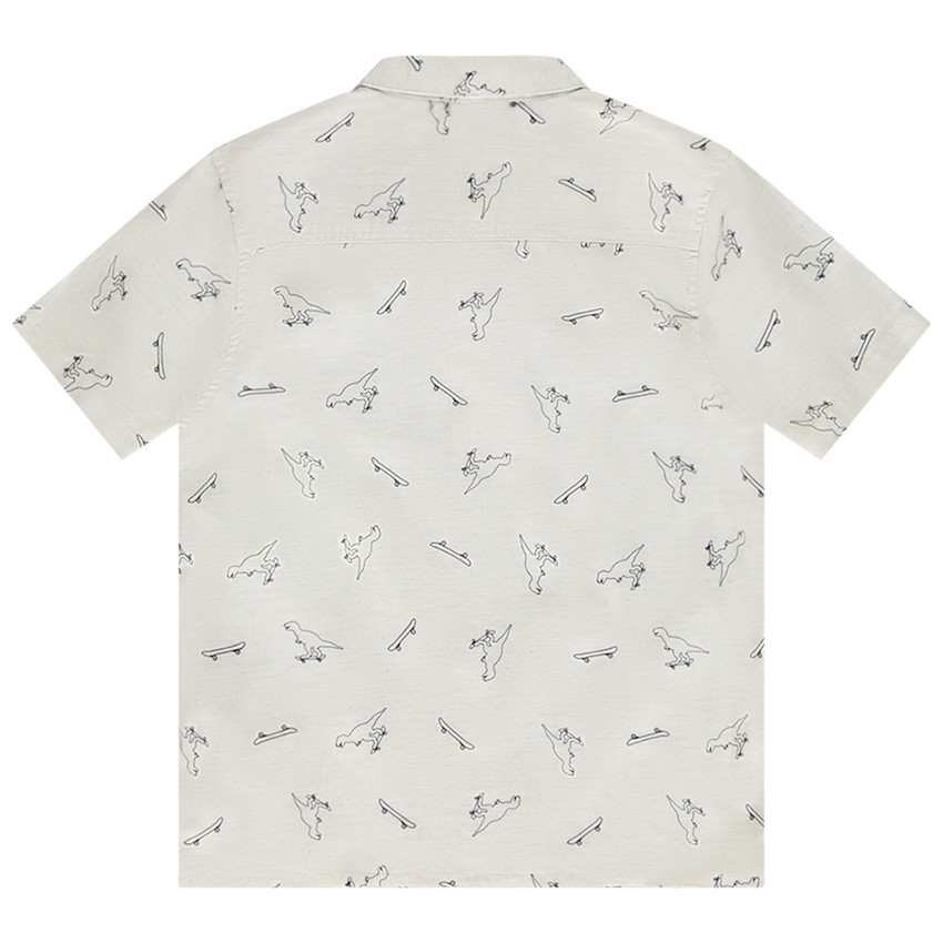 Chemise manches courtes imprimé dinos pour garçon 