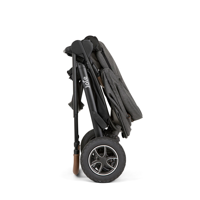 Poussette trio Versatrax + nacelle Ramble XL + coque i-Snug 2 shell gray 