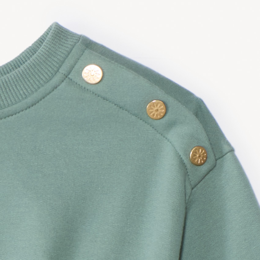 Robe bi-matière effet 2 en 1 fantaisie pour fille  