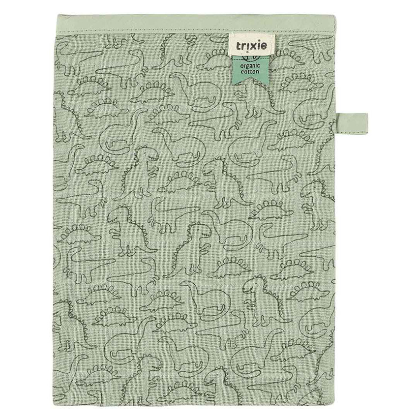 Gants de toilette en mousseline Daring Dino 3pcs 