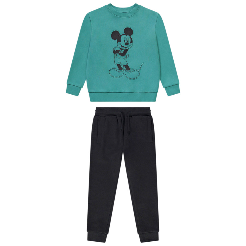 Ensemble jogging avec print en relief Mickey Disney pour garçon 
