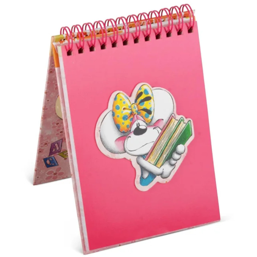 Carnet à spirale A6 Diddl et ses Amis (Modèle Aléatoire) 