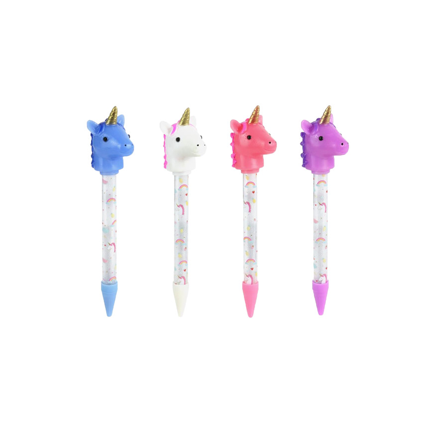 Stylo lumineux licorne 
