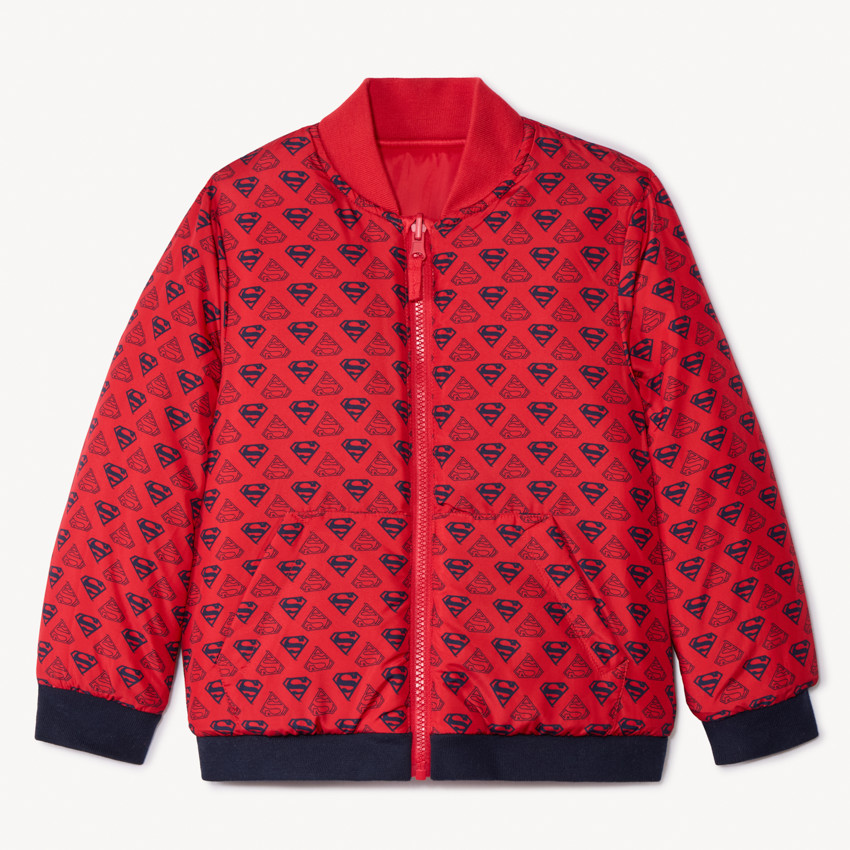 Bombers réversible Superman Warner pour garçon 